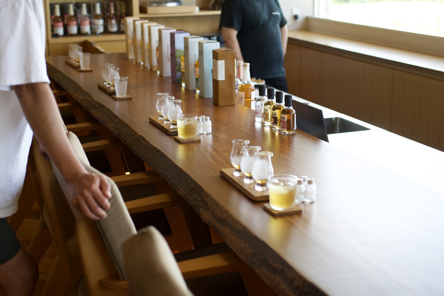 Kanosuke Distillery's bar